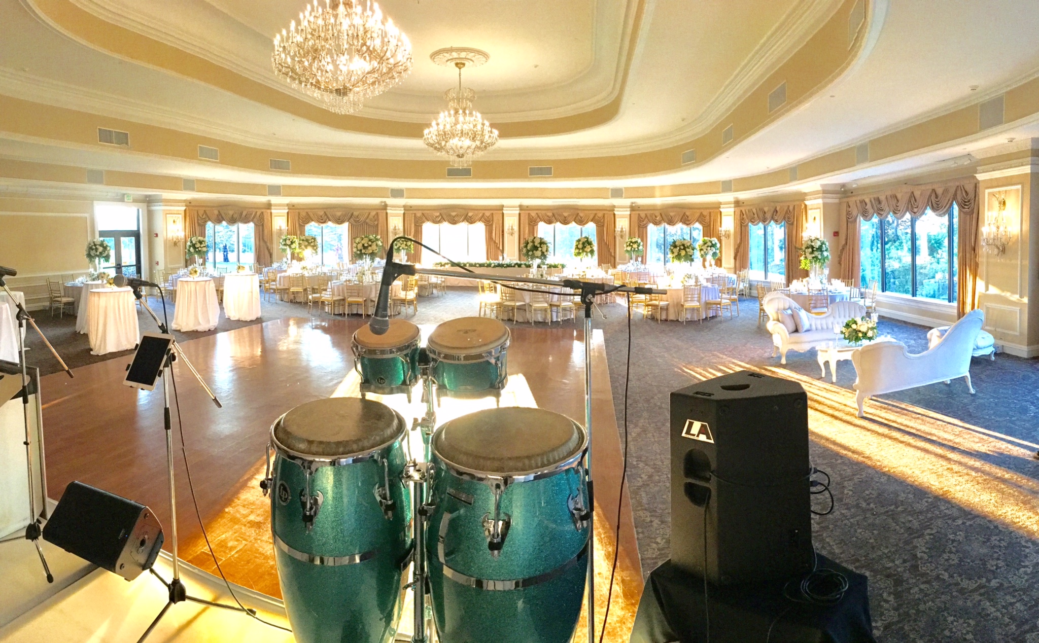 Central Park wedding band at Oheka Castle