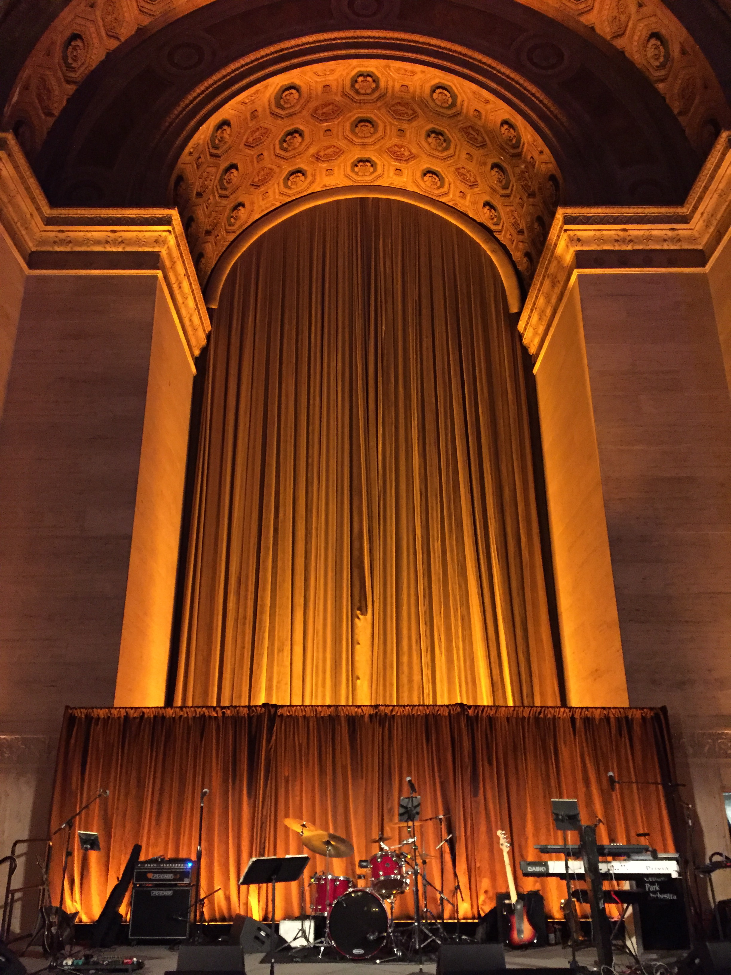 Band stage at Cipriani Wall Street 25 Broadway