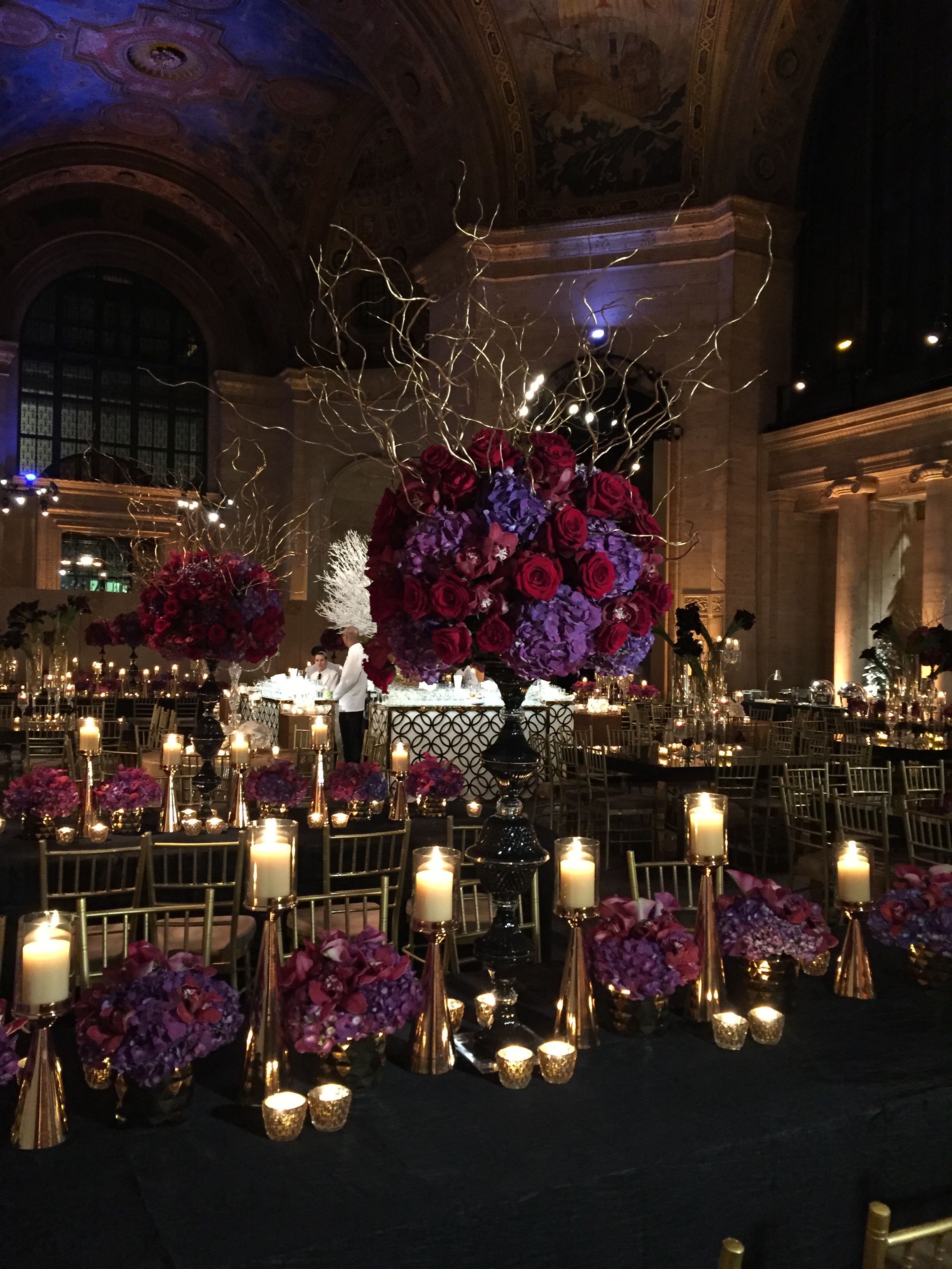 Cipriani 25 Broadway NYC - event decor floral
