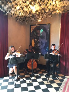 NYO String trio at Gramercy Park Hotel